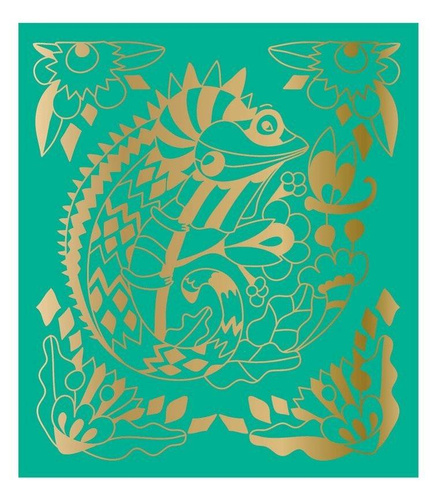 Janod - Creative set for scratching Animals of the world 5+