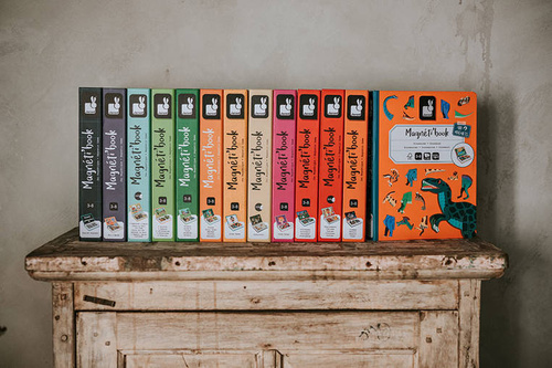 Janod - Magnetic Puzzle Princess Magnetibook collection 2018