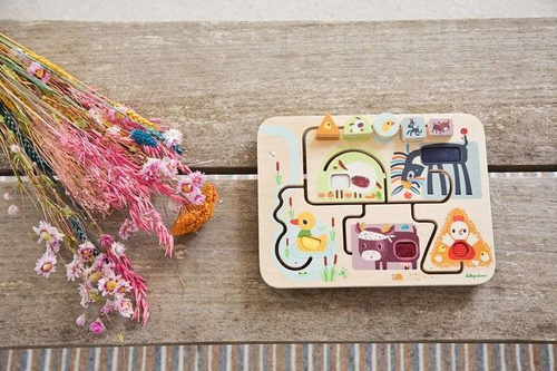 LILLIPUTIENS - Farma wooden sensory labyrinth 18 m +