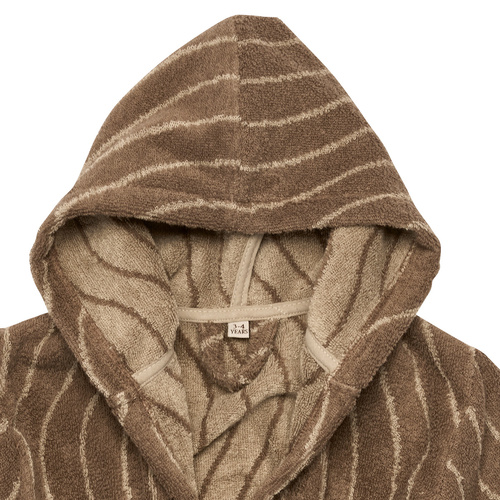 LEANDER - bathrobe, mocca