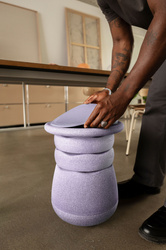 STAPELSTEIN - Dynamic all - active seat, light violet