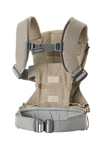 BABYBJÖRN - Baby Carrier ONE AIR 3D MESH, Grey Beige