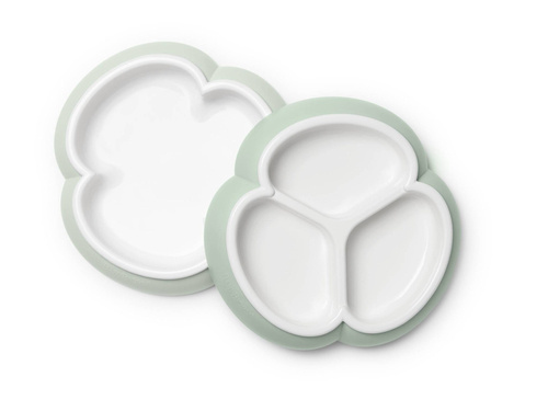 BABYBJÖRN - Baby Plate Set - 2-pack - Powder Green