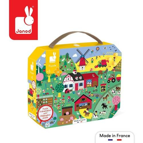 Janod - Observation puzzles in the case Farma 24 elements 3+