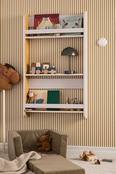 Kid's Concept - Book display grey mustard STAR