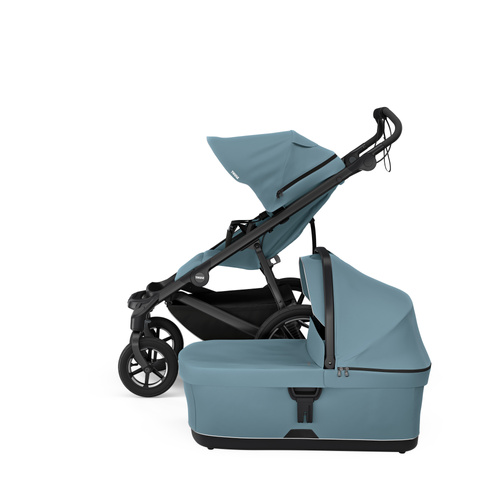 Wózek Thule Urban Glide 4-wheel - Mid-blue + gondola - ZESTAW
