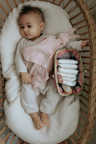 ELODIE DETAILS - Zip&Go organizer, Pink Petit River Rose
