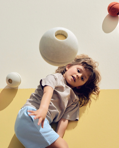 MODU - Foam Ball, sand grey / honey yellow