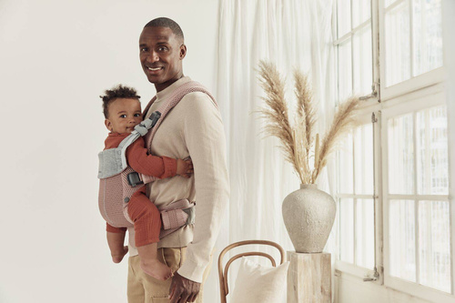 BABYBJORN - Baby Carrier Harmony 3D Mesh, Dusty pink