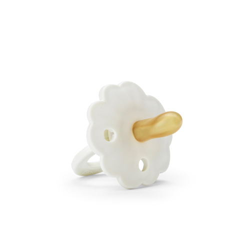 ELODIE DETAILS - Binky Bloom Newborn latex pacifier 0-6m, vanilla white