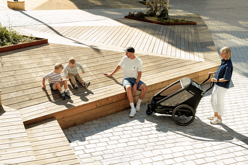 Hamax - Outback Next Bike Trailer, black