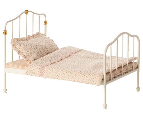 MAILEG - Vintage single bed - Off white