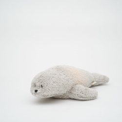 MOONIE 2.0 - organic humming seal with lamp, gray