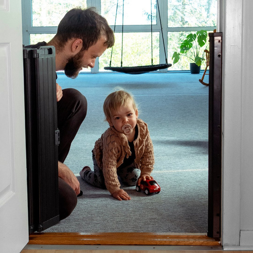 BabyDan Alma Safety Gate, Black