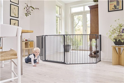 BabyDan - Carl Wide XX outdoor safety gate, black