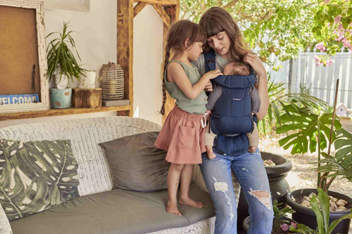 BABYBJÖRN - Baby Carrier Move - Navy Blue, 3D Mesh