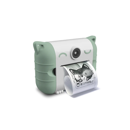 Kidywolf – camera with printing function Kidyprint, green