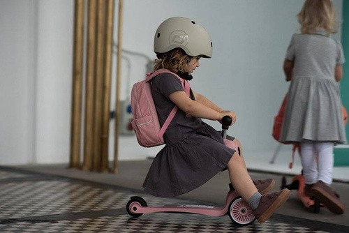 SCOOTANDRIDE - S-M helmet for children 3+ Steel