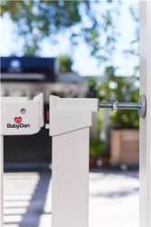Baby Dan - Premier Safety Gate +  2 extension 7 cm + panel 64,5 cm + 1 extension 14 cm, white