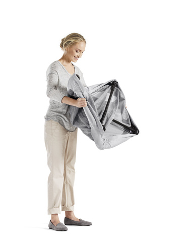 BABYBJÖRN - Travel Crib Light, Silver + sheet