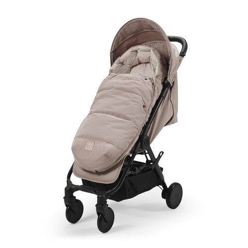 ELODIE DETAILS - Luxe Wool & Down Stroller Footmuff, Tender Taupe