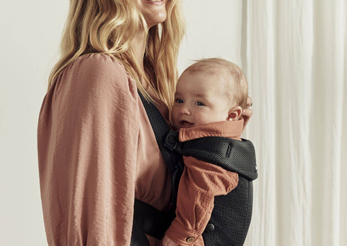 BABYBJÖRN - Baby Carrier MINI 3D Mesh, Black