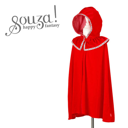 Souza! - Kostium peleryna Czerwonego Kapturka 4-8 lat