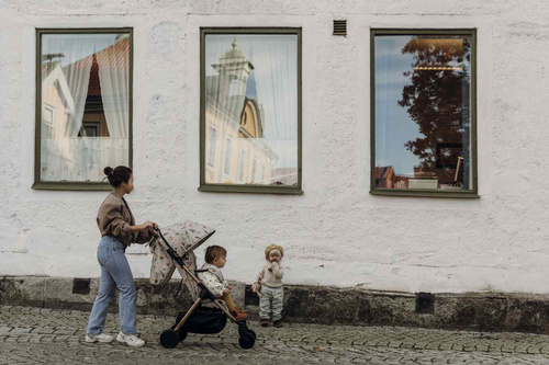 Elodie Details - Stroller MONDO - Meadow Blossom 2023 + Bumper bar SET