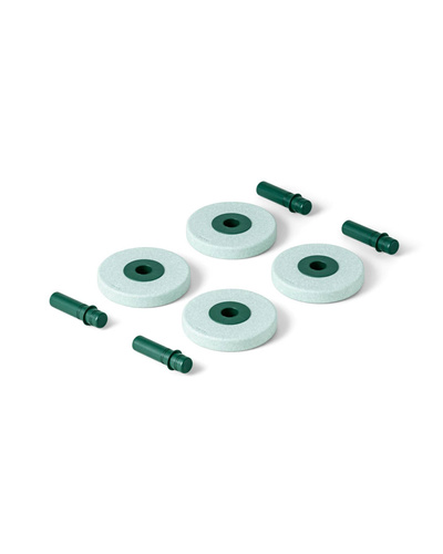 MODU - 4 x foam wheels, mint