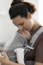BABYBJÖRN - Baby Carrier MINI 3D Jersey, Light Grey