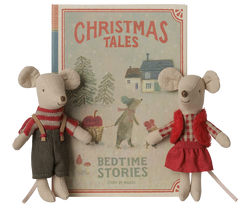 MAILEG – Christmas twins, little sister and brother in a book