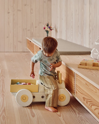 MODU - 3-in-1 Baby Walker - Sand Grey / Honey Yellow