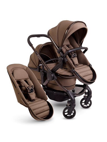 Peach 7 Pushchair and Carrycot - Double - Coco