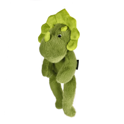 DOUDOU - magnetic plush Podcoll Dinosaur, Histoire d'Ours, 30 cm, green