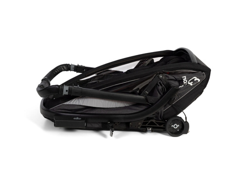 Hamax - Bike trailer for kids COCOON + Jogger wheel , double - Grey/black