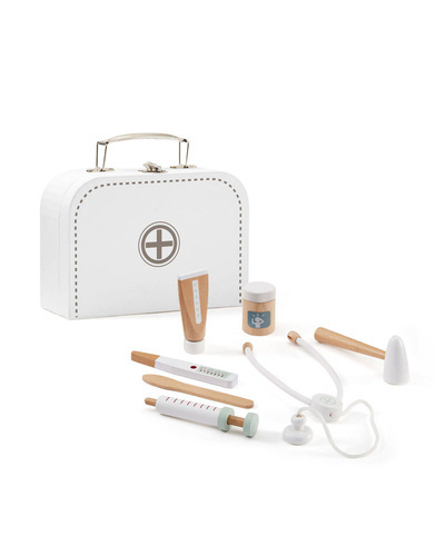 Doctors case play set white