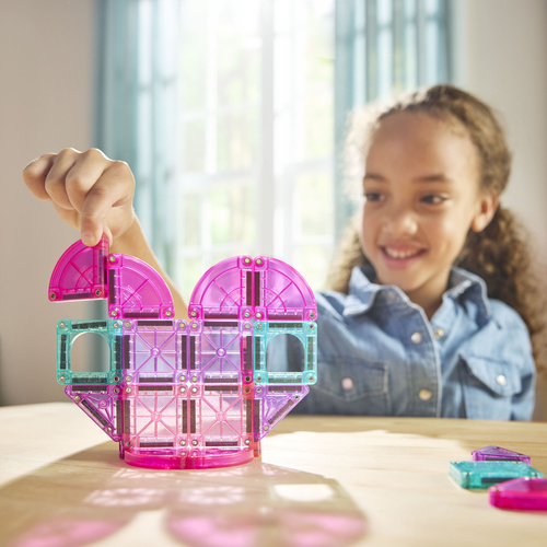 MAGNA-TILES - magnetic blocks Travel microMAGS Heart to Heart 26 pcs.