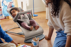 BABYBJÖRN - Bouncer Bliss -  3D Jersey, Sand Grey