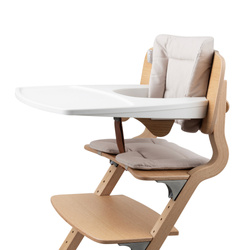 LEANDER - 2-piece cushion for CLASSIC™ and LOUIE™ highchairs, cappuccino