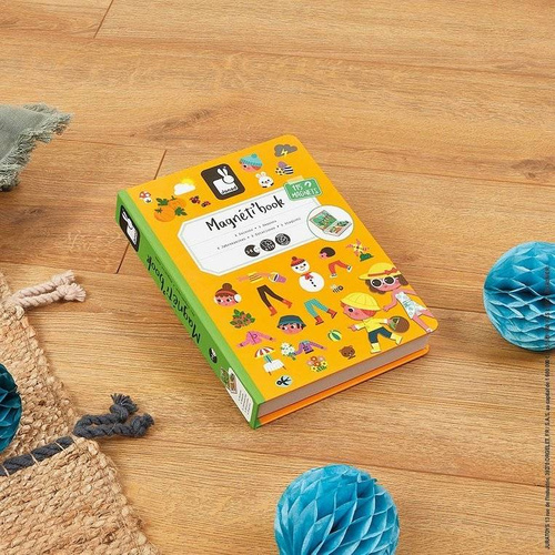Janod - Magnetic puzzle 4 seasons Magnetibook collection 2018