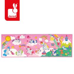 Janod - Magnetic puzzle Unicorns Magneti'stories 3+