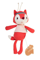 LILLIPUTIENS - A cuddly toy with a music box, Alice the Fox 0 m + ECO