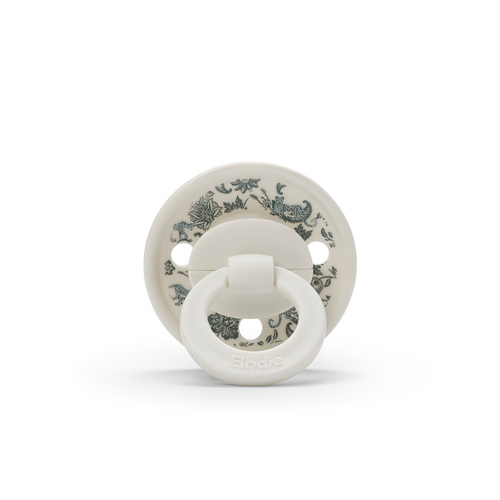 ELODIE DETAILS - silicone pacifier 3m+ Binky Bundle, garden leo toile - 2 pieces