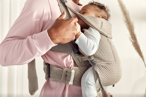 BABYBJÖRN - Baby Carrier Move - Grey Beige, 3D Mesh