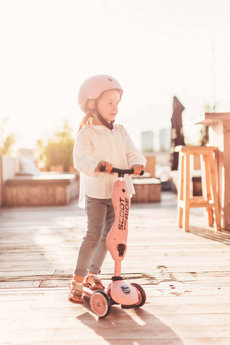 SCOOTANDRIDE - Highwaykick 2in1 Ride and scooter 1-5 years Rose