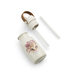 ELODIE DETAILS - Water Bottle, Rosy Bow Leo