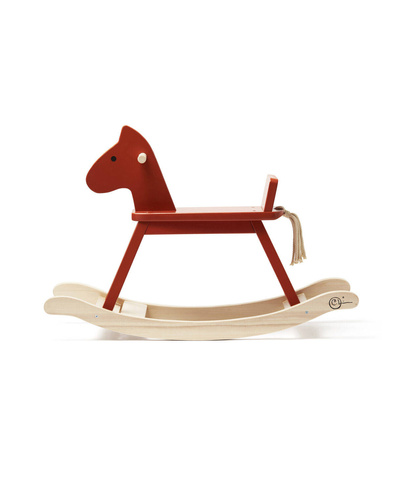 Kid's Concept - Rocking horse orange red CARL LARSSON