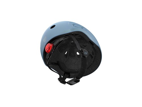 SCOOTANDRIDE - S-M helmet for children 3+ Steel