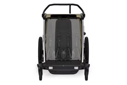 Child bicycle trailer, double - Thule Chariot Cross 2 - Dark Slate