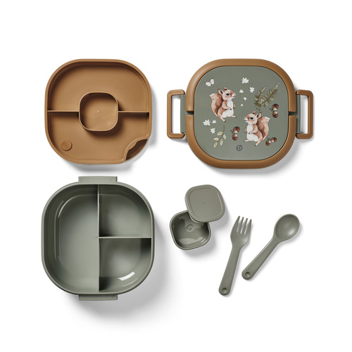 Elodie Details - lunchbox large + thermal bottle, Chipmunk Darling - SET